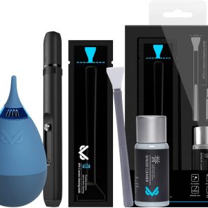VSGO Camera Sensor Cleaning Kit Professional Lens Cleaning Pen and Air Blaster with Filter Tumbler Design Lens Cleaning Blower