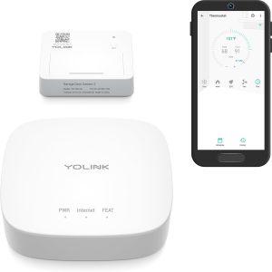 Smart Garage Door Opener - Universal WiFi Remote Controller Compatible with Alexa, Google Home, iPhone, Siri, Android, Door Left Open Alert, Door Security Systems, Updated Model